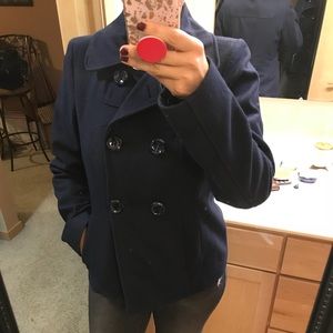 ❗️Great Navy pea coat❗️